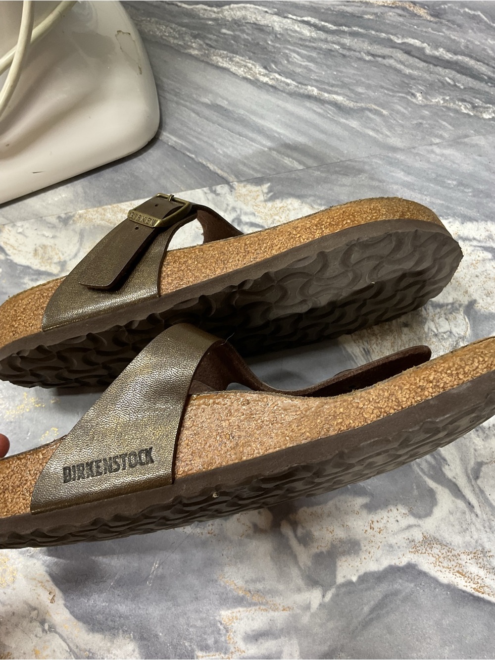 Birkenstock Women Shoes Gizeh T-strap Thong Sandals Flats Slip On Size 38 - Picture 14 of 16